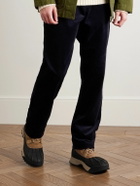 Sorel - SCOUT™ 87'™ LUX Faux Shearling-Lined Nubuck and Rubber Boots - Brown