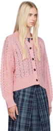 YMC Pink Foxtail Cardigan