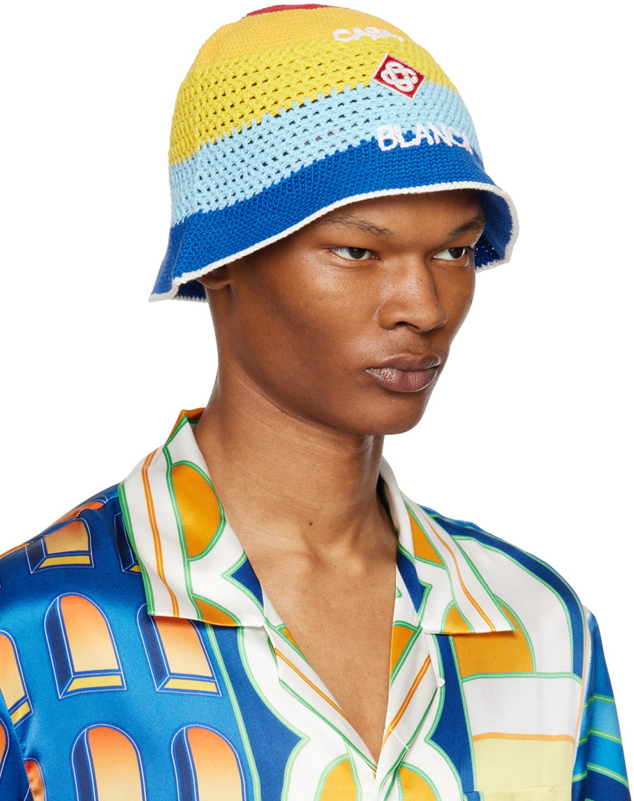 Casablanca Multicolor Ping Pong Bucket Hat