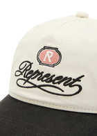 Represent Gran Cru Embroidered Cotton cap - White - One Size