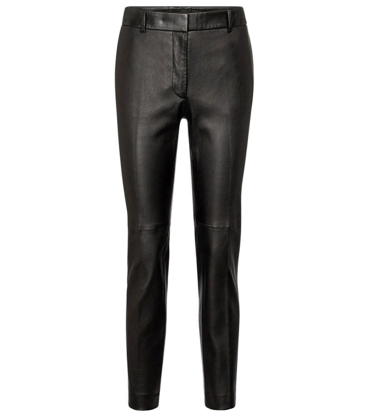 Photo: Joseph - Coleman mid-rise leather pants