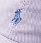 Polo Ralph Lauren - Logo-Embroidered Cotton-Twill Baseball Cap - Purple
