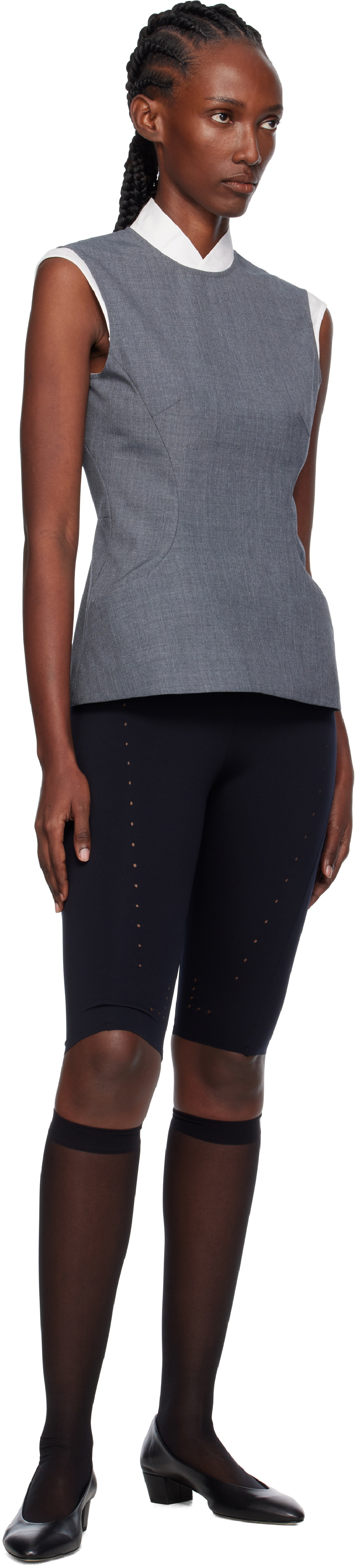 AO Yes Gray Thurman Top