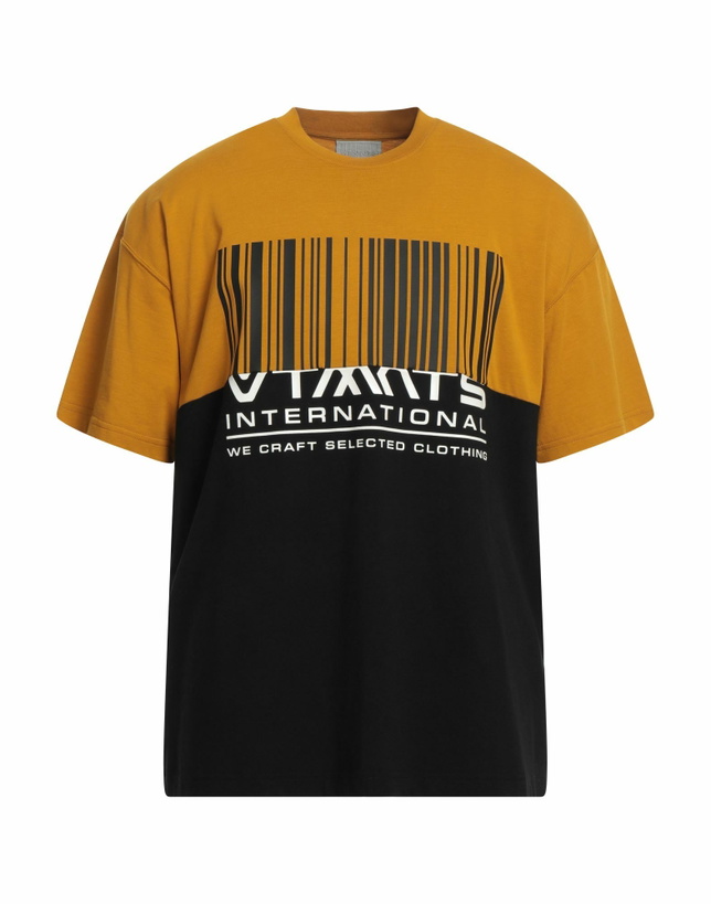 Photo: Vtmnts Mens T-shirt Mustard