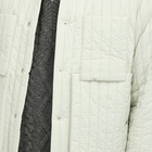 Craig Green Men's Quilted Work Jacket in Chalk