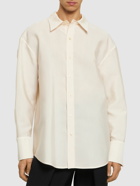 SAINT LAURENT - Oversize Wool Blend Shirt