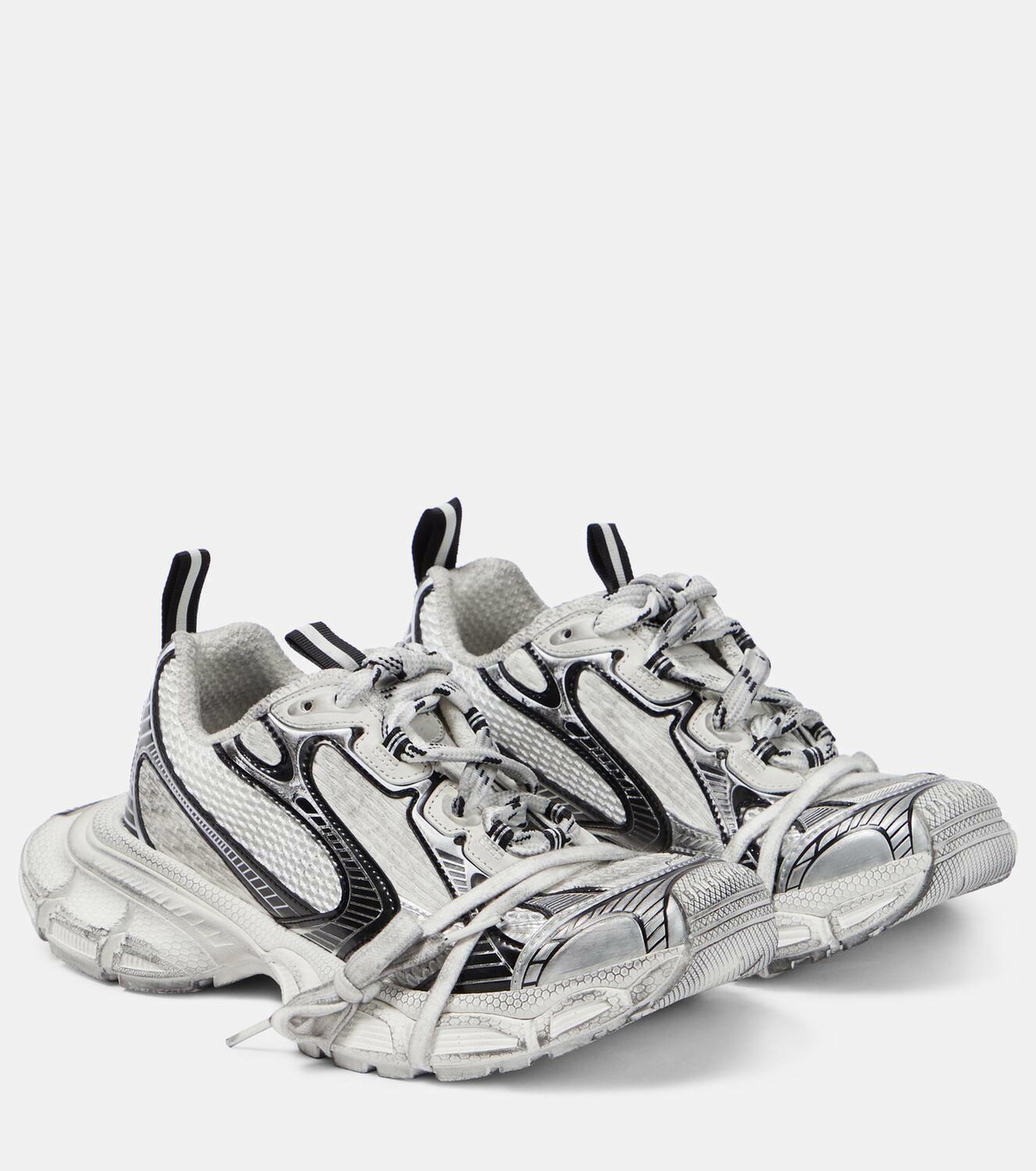 ★BALENCIAGA★ 3XL SNEAKERS WHITE BLACK Women's 3xl Sneaker in White/black | Balenciaga US