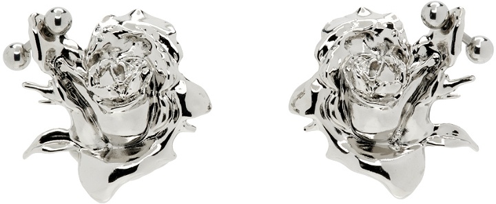 Photo: Justine Clenquet Silver Juliet Earrings