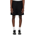 Entire Studios Black Cuffed Shorts