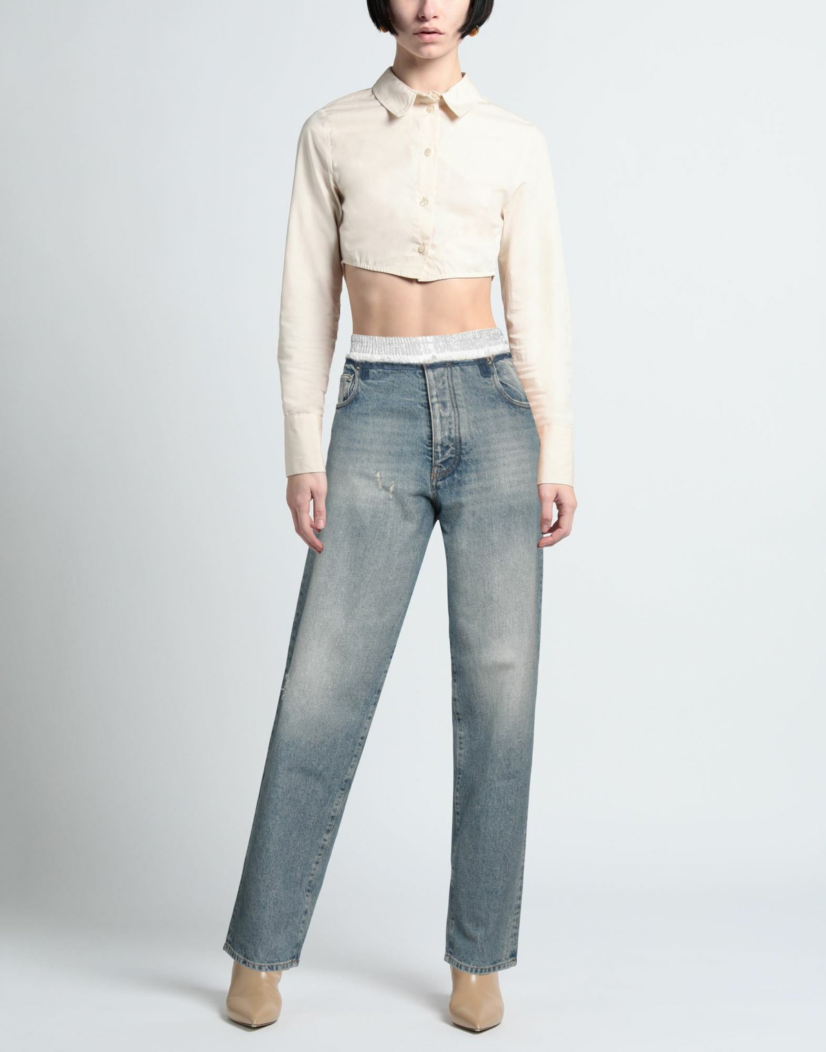 Darkpark Womens Jeans in Blue