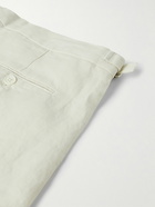 Orlebar Brown - Norwich Slim-Fit Linen Shorts - Neutrals