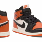 Air Jordan 1 Retro High TD Sneaker in Black/Sail/Starfish