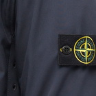 Stone Island Men's Soft Shell-R Hooded Jacket in Navy Blue