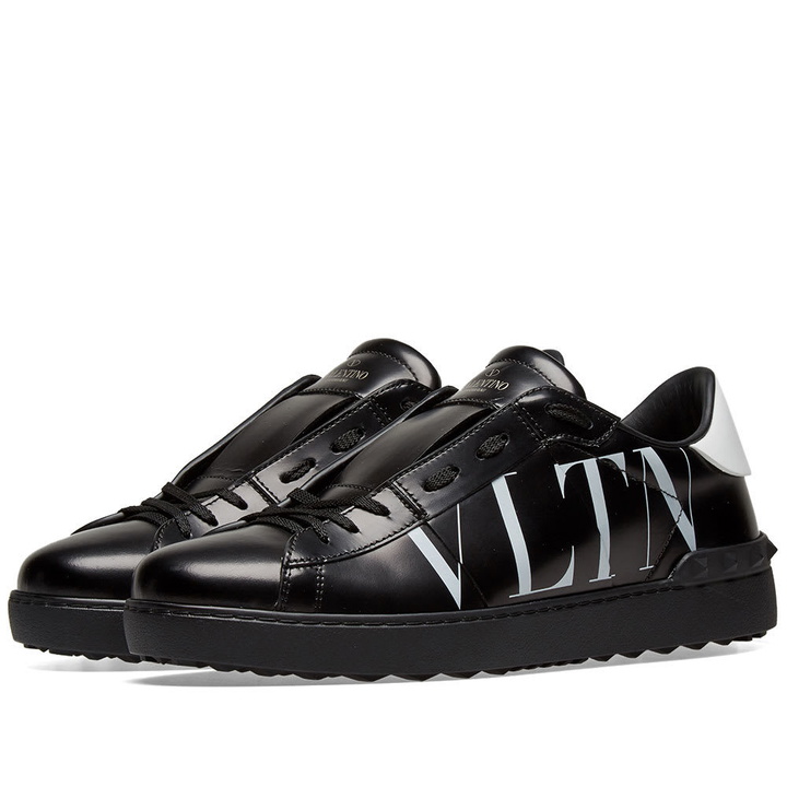 Photo: Valentino Open Low VLTN Logo Sneaker