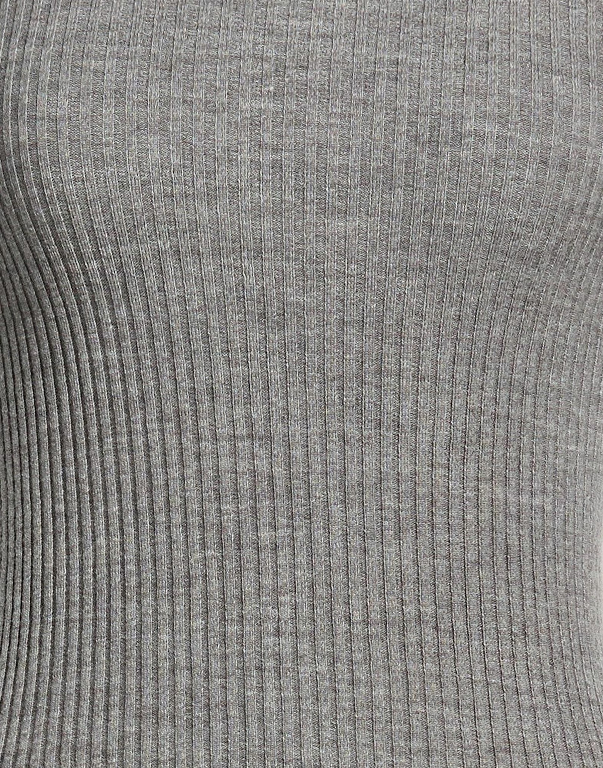 Manila Grace Womens Turtleneck in Grey