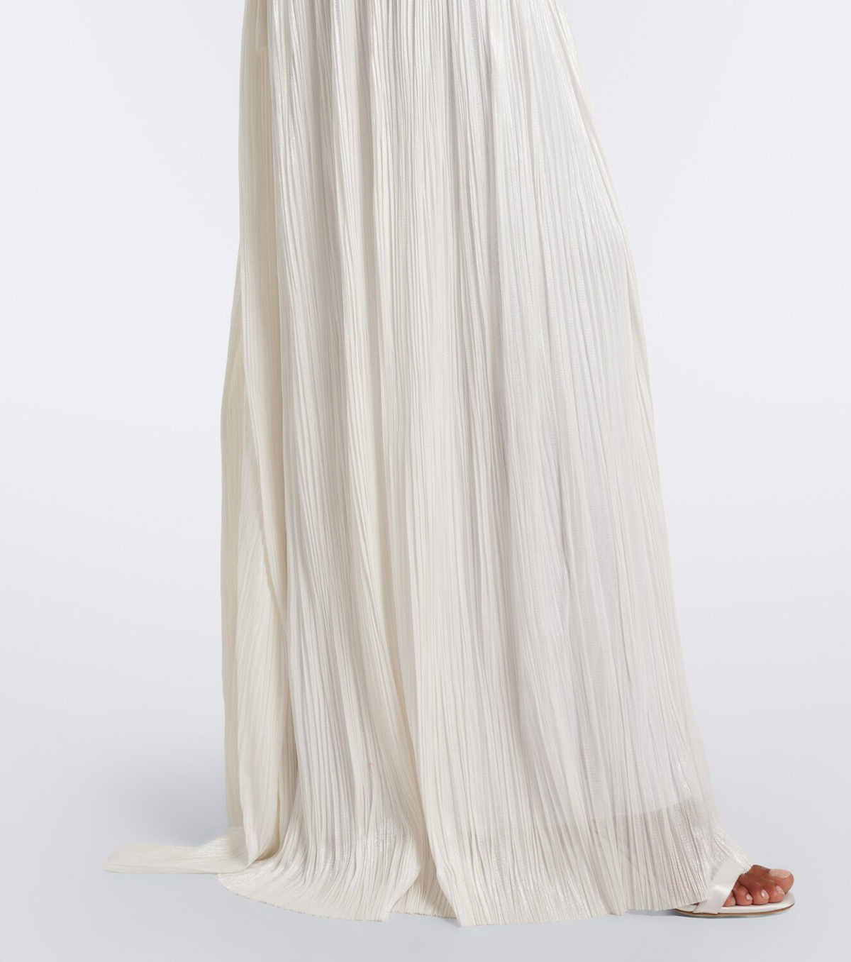Maria Lucia Hohan Kamina cutout silk tulle bustier gown