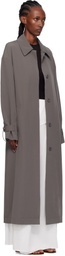 Paris Georgia Gray Elemental Marianne Trench Coat