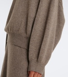 Lisa Yang Doria off-shoulder cashmere sweater