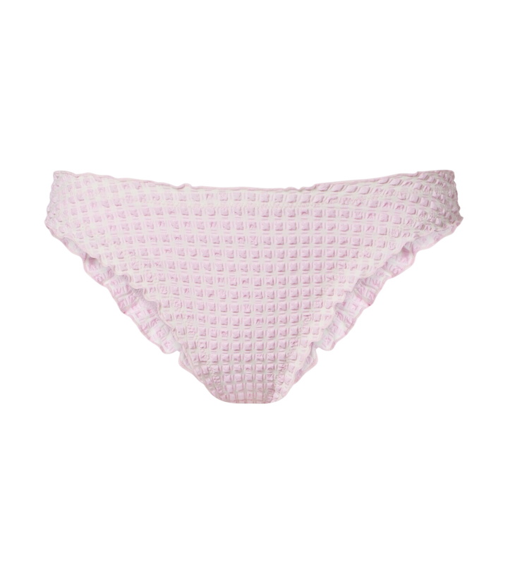 Photo: Simkhai Checked bikini bottoms
