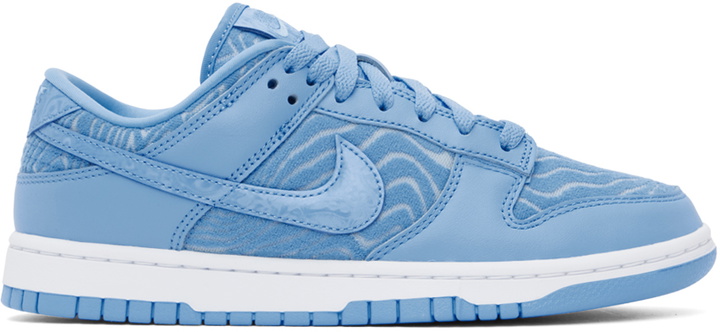 Photo: Nike Blue Dunk PRM Low Sneakers