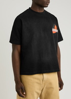 God Made Heritage Logo-print Cotton T-shirt Black