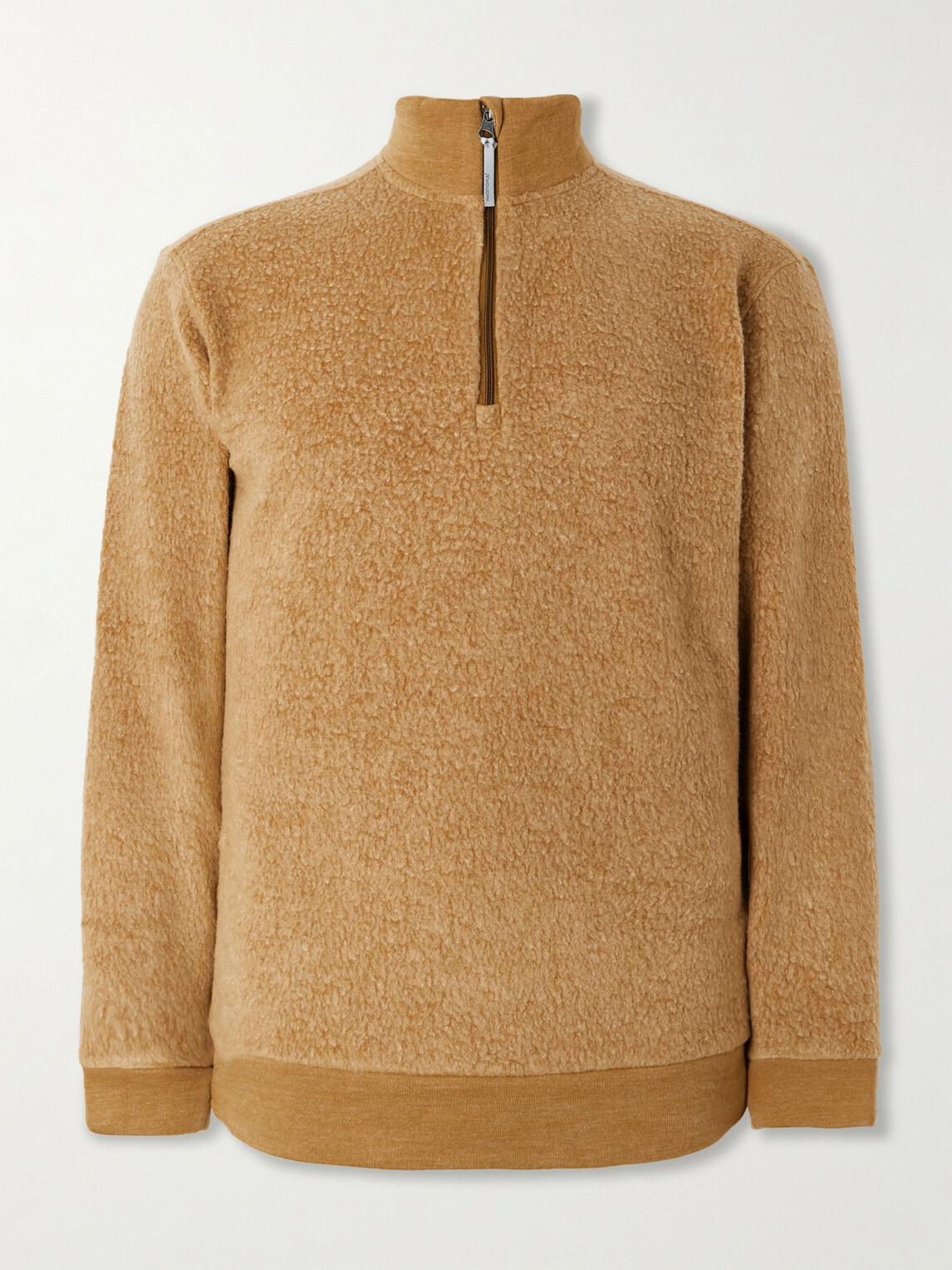Houdini - Alto Woolly Treemerino™ Fleece Half-Zip Ski Mid-Layer - Gold