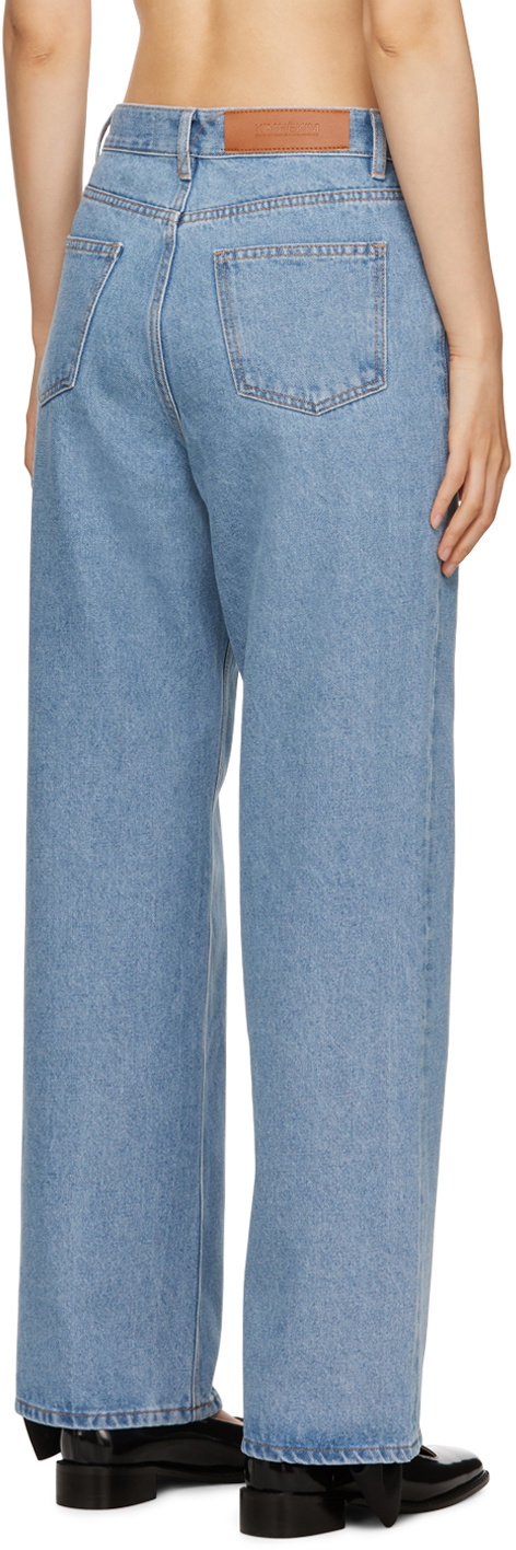 KIMHĒKIM Blue Wide-Leg Jeans