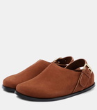 A.Emery Louis suede slingback flats