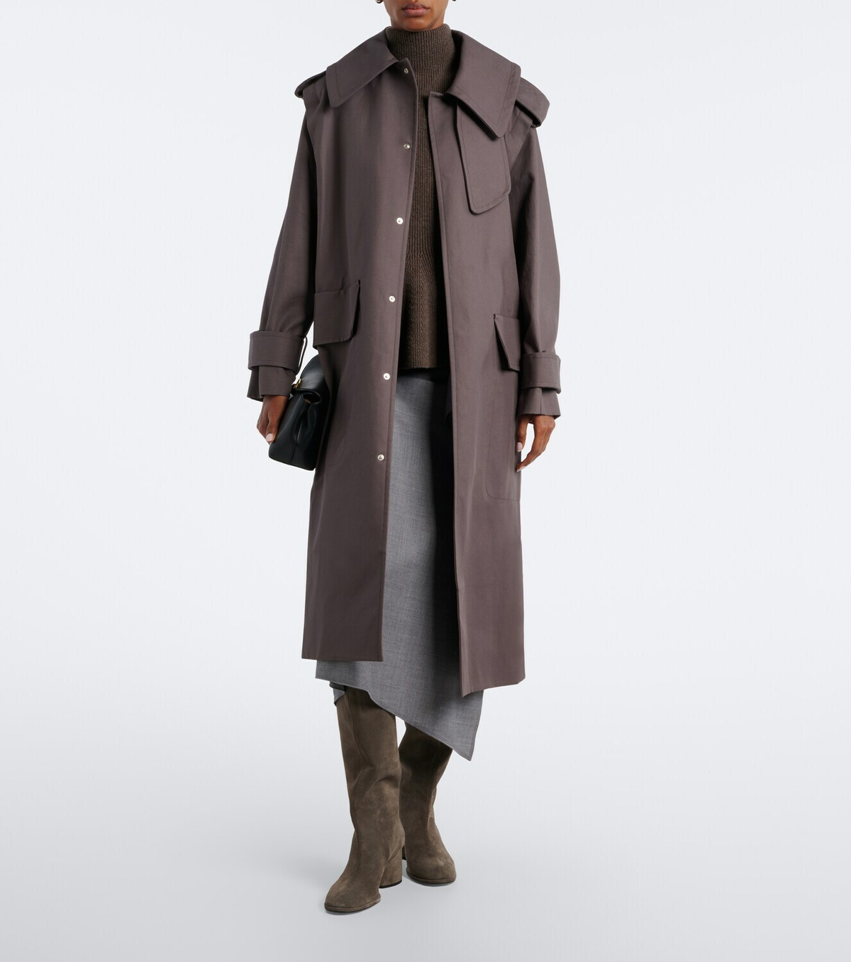 Aeyde Almut suede knee-high boots