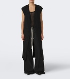 Rick Owens Lab cashmere and silk sweater vest