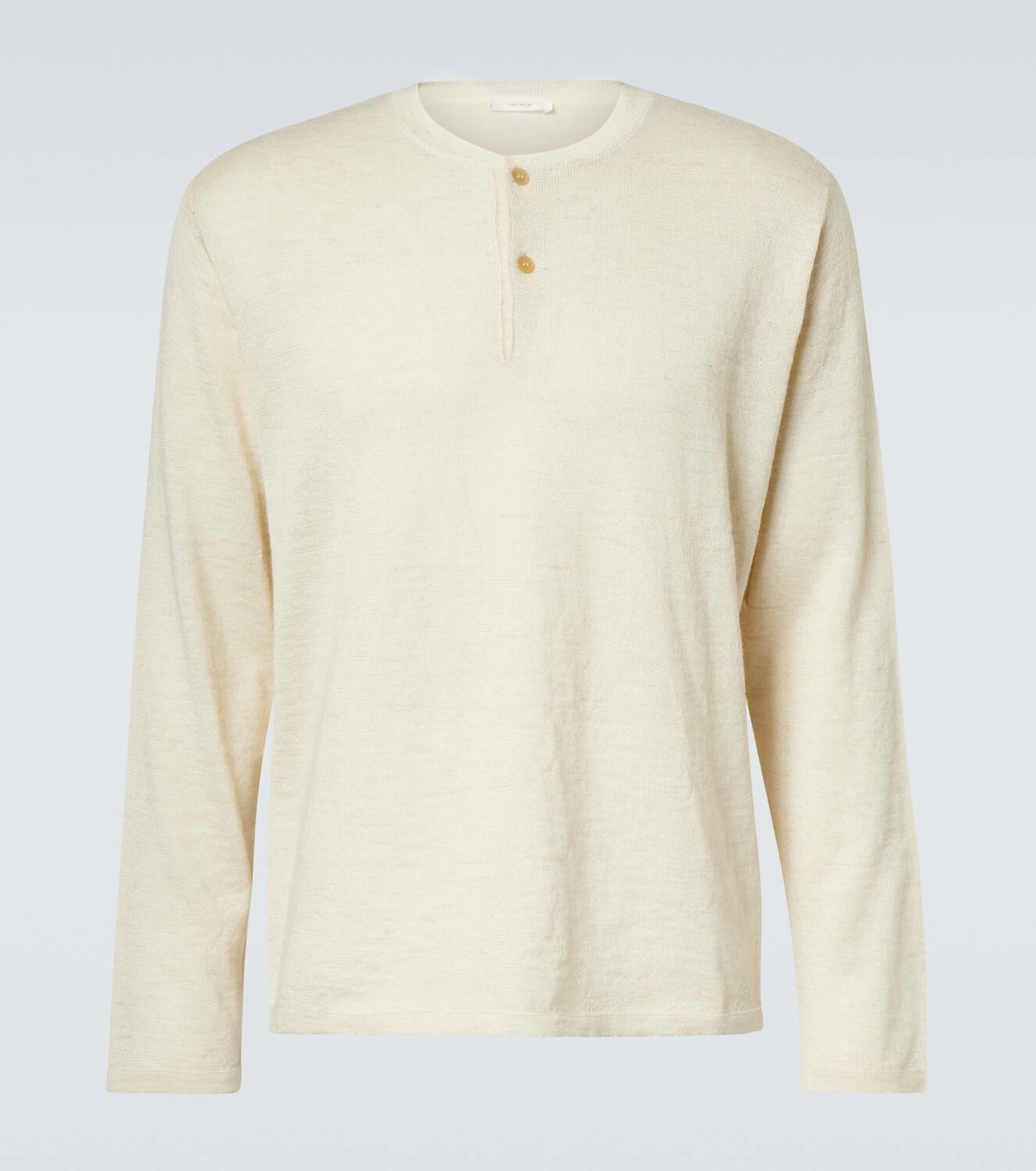 The Row Ennio wool and silk top The Row