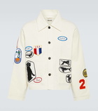 Bode Cambridge patch-appliqué cotton canvas jacket