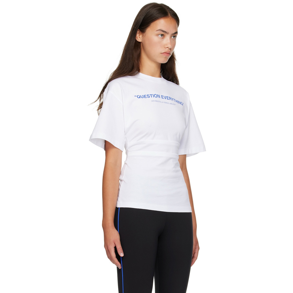 Off-White White 'Question Everything' T-shirt