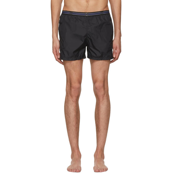 Fendi Black Boxer Forever Shorts Fendi