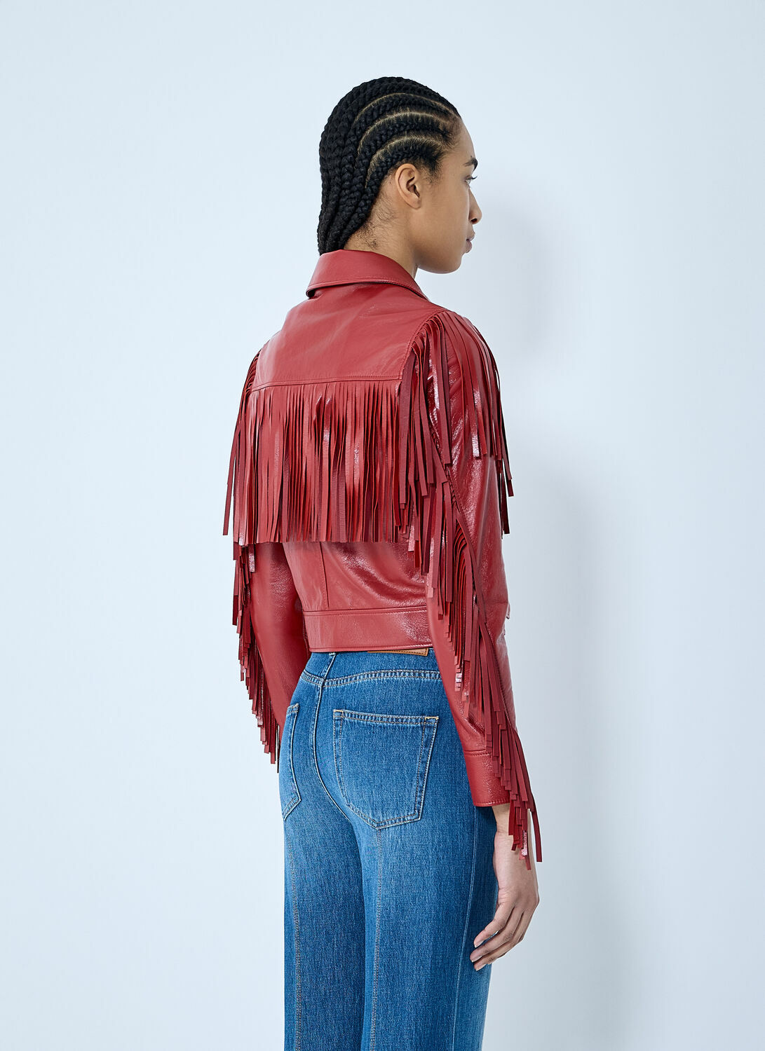 Chloé Fringed Leather Jacket
