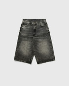 Boiler Room CUT OFF DENIM SHORT Black Mens Casual Short