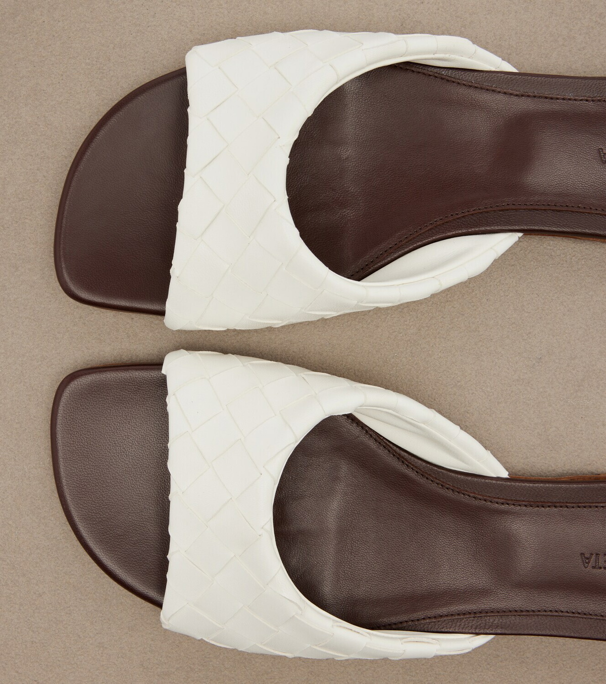 Bottega Veneta Livia leather mules