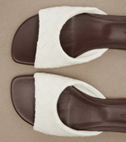 Bottega Veneta Livia leather mules
