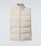 Eleventy Wool-blend down vest