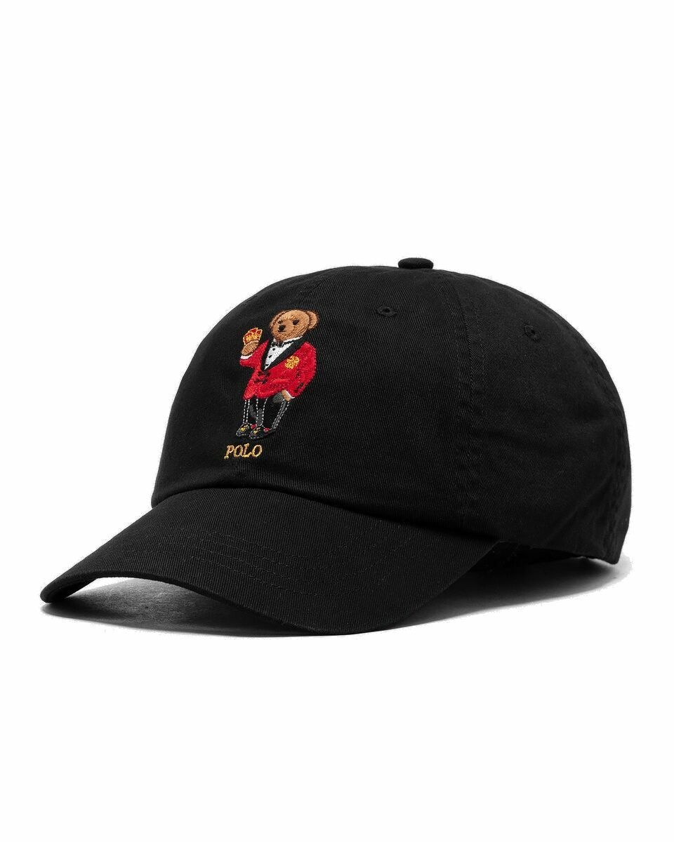 Polo Ralph Lauren Lnybearcap Cap Hat Black - Mens - Caps Polo Ralph Lauren
