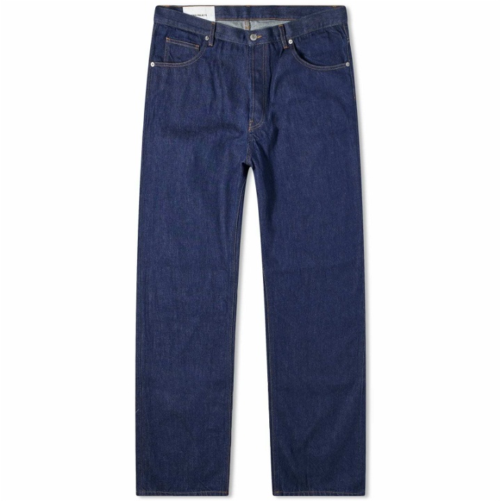 Photo: Norse Projects Men's Relaxed Denim Jeans in Indigo