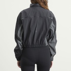 Nike Women's Swift UV Repel Running Jacket in Black/Iron Grey/Reflective Silv