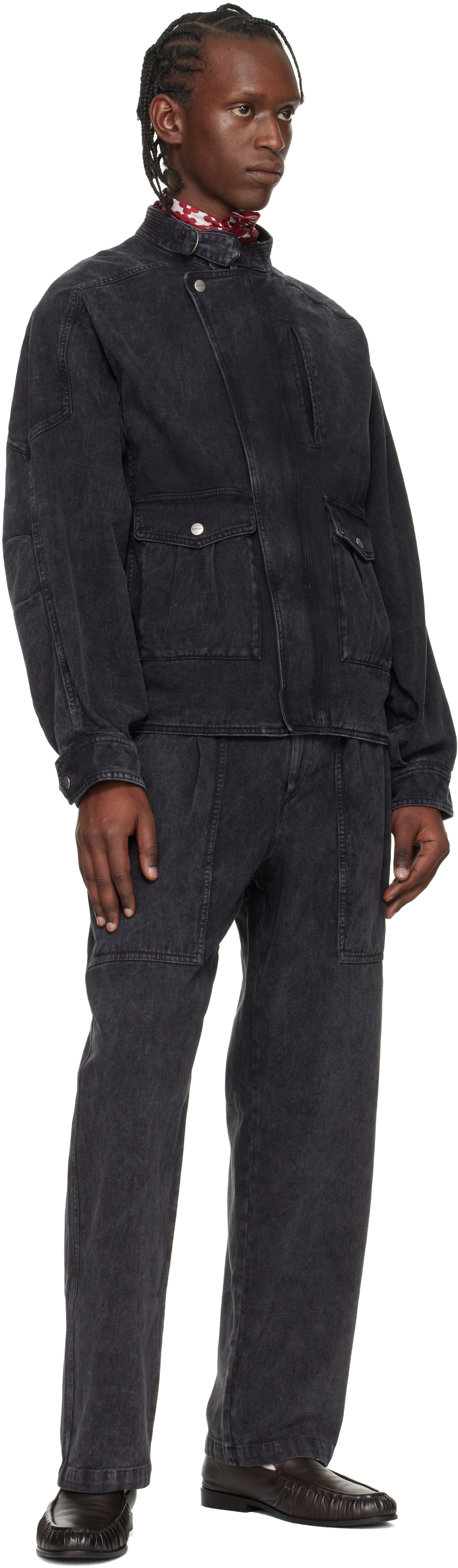 Isabel Marant Black Isaiah Denim Jacket