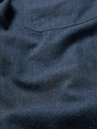 DOPPIAA - Aantero Cotton-Herringbone Shirt - Blue