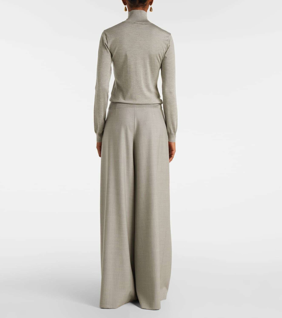 Ralph Lauren Collection Silk-blend turtleneck sweater