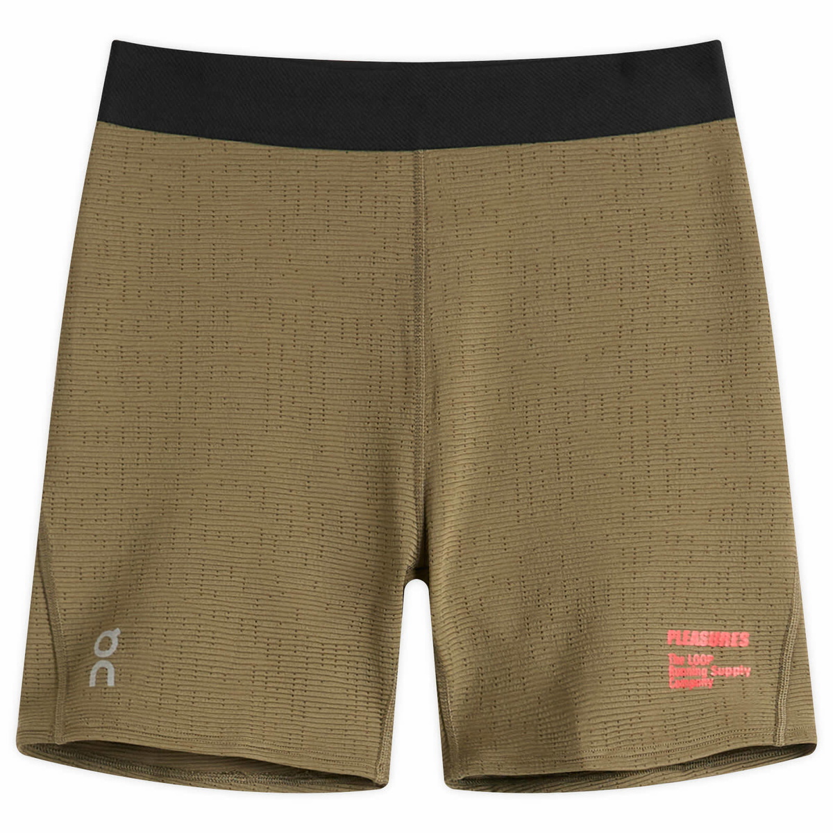 ON Women's x Pleasures x The Loop Short Tights in Olive