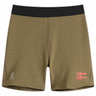 ON Women's x Pleasures x The Loop Short Tights in Olive