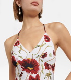 Norma Kamali Floral gown