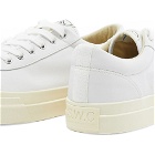 Stepney Workers Club Men's Dellow Leather Sneakers in White