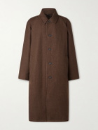 Kaptain Sunshine - Umbrella Wool-Blend Car Coat - Brown
